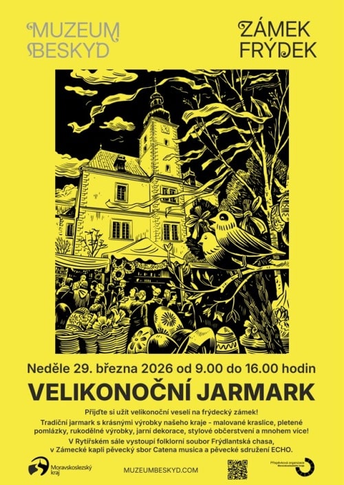 Plakát frýdeckého jarmarku.