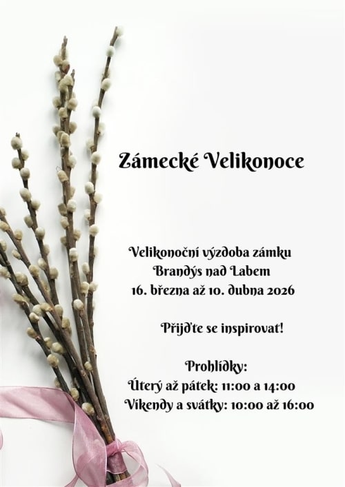 Plakát brandýských Velikonoc.