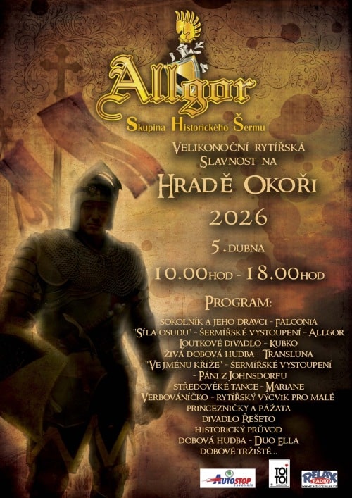 Plakát okořských Velikonoc.