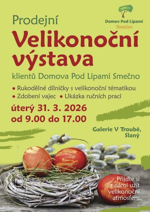 Plakát velikonoční výstavy.