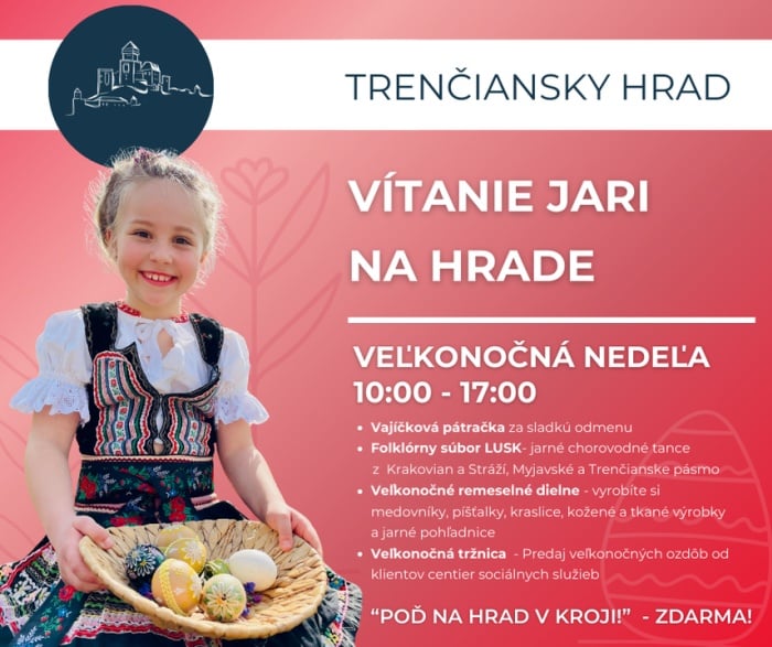 Velikonoce na hradě v Trenčíně.