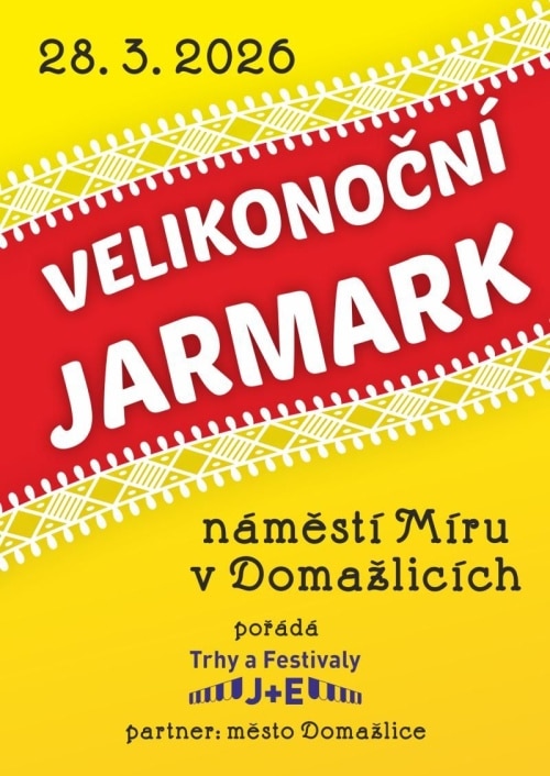 Plakát Velikonoc v Domažlicích.