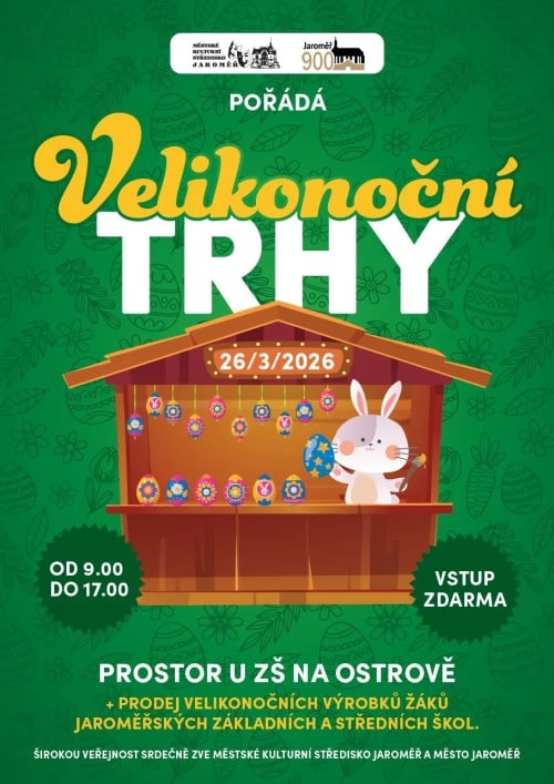 Plakát jaromeřských Velikonoc.