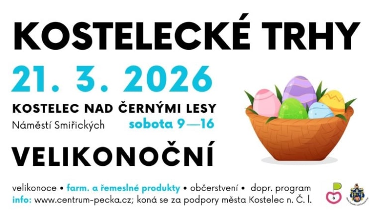Plakát kosteleckého jarmarku.
