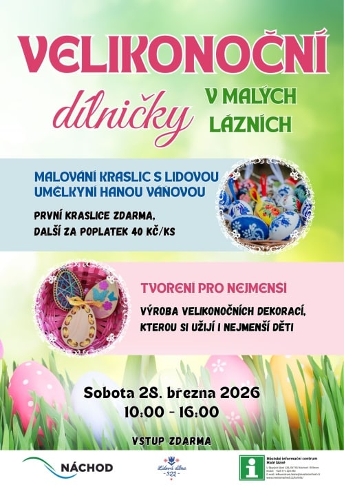 Plakát na velikonoční náchodské výstavy.